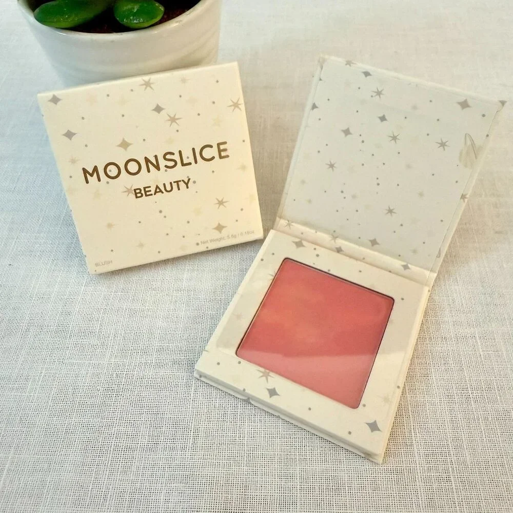 Moonslice Beauty Blush in Color Beautiful-Travel Size-Starry Compact Vegan